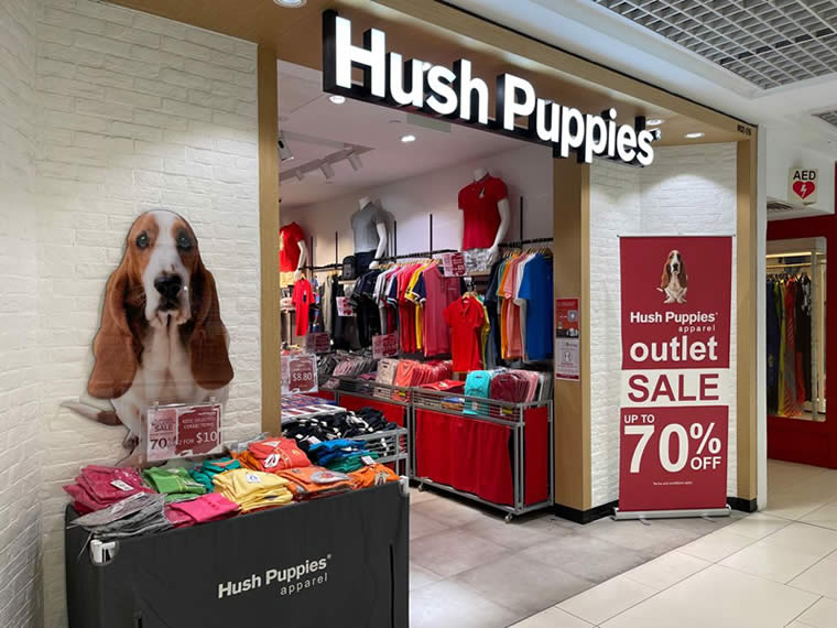 (EXPIRED) Hush Puppies Apparel moving out sale at Parkway Parade till