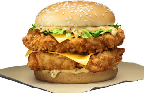 Kfc S Pore New Original Recipe Burger With Thigh Meat And 11 Herbs Spices From 15 Sep 2021