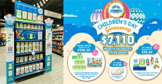 $2 Off + Free Snack Cup when you purchase Nature One Dairy® formula milk till 15 Oct 2021 - 1