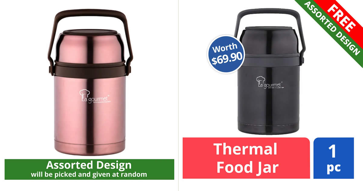 La gourmet best sale thermal food jar