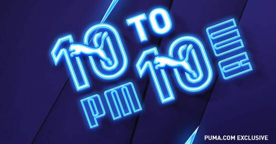 Featured image for PUMA Midnight Flash Sale offers additional 40% off from 10pm to 10am daily till 27 Sep 2021