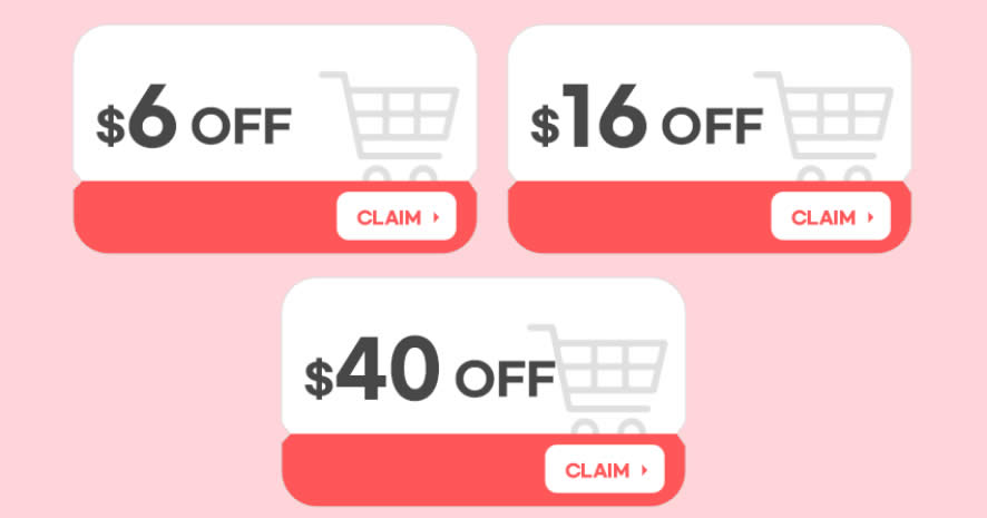 Featured image for Qoo10: Super Sale - grab $6, $16 & $40 cart coupons daily till 26 Sep 2021