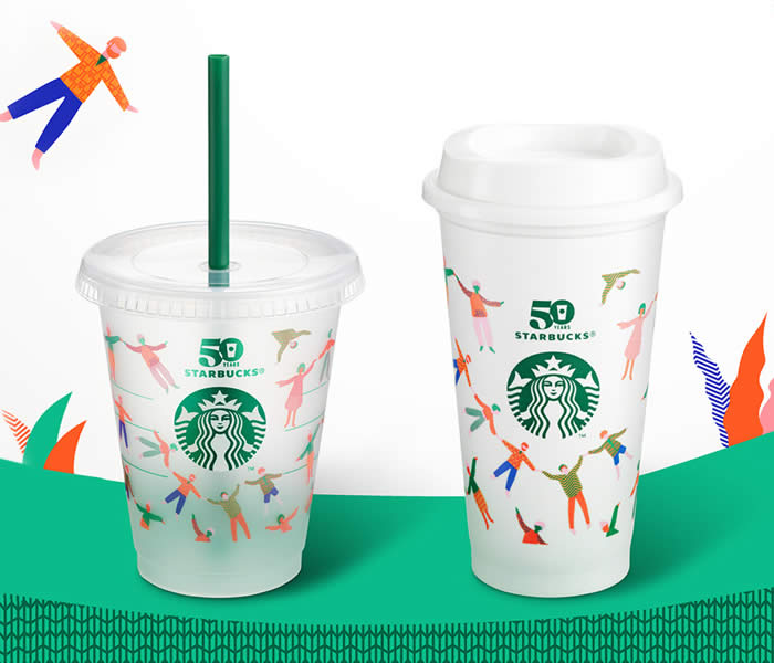 (EXPIRED) Starbucks Free limitededition reusable cup with any