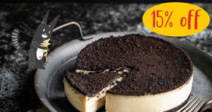 Featured image for (EXPIRED) Cat & the Fiddle: 15% OFF The Modern Duke’s Pudding (OREO® Cookies & Cream) cheesecake till 16 Oct