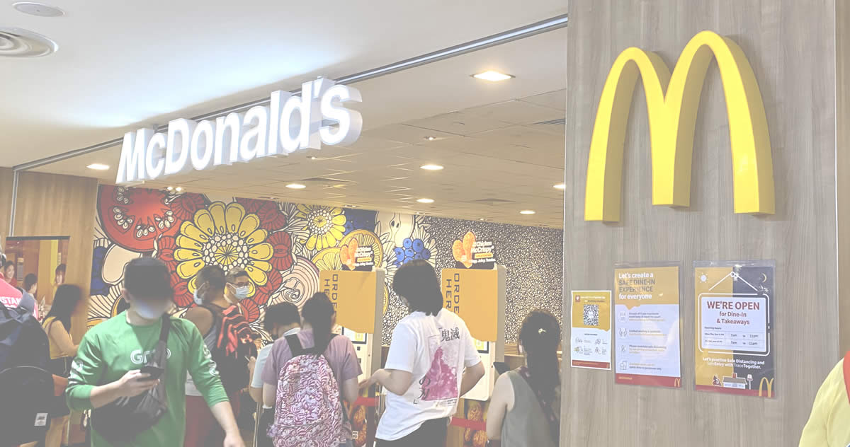 Featured image for McDonald's McDelivery S'pore October 2022 coupon promo codes