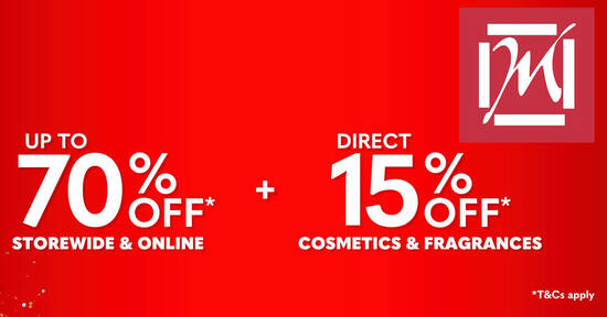 Metro: Enjoy direct 15% off Cosmetics & Fragrances from 28 – 31 Oct at all Metro stores! - 1