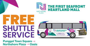 Featured image for Free Shuttle Bus Service to Punggol Northshore Plaza from 29 October 2021