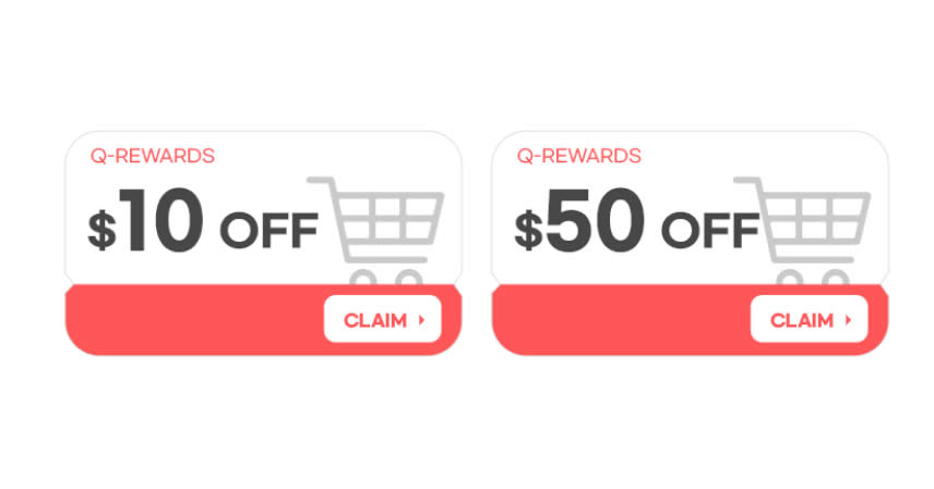 Featured image for Qoo10: Grab free $10 and $50 cart coupons till 17 Oct 2021