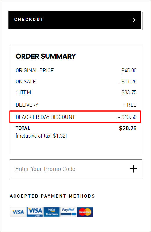 Adidas promo outlet code black friday