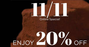Featured image for Awfully Chocolate: 20% off selected cakes, cookies & truffles at online store till 11 Nov 2021