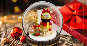 Featured image for Buy Ferrero Rocher and get a free limited edition Snowglobe at 60 participating outlets (From 15 Nov 2021)