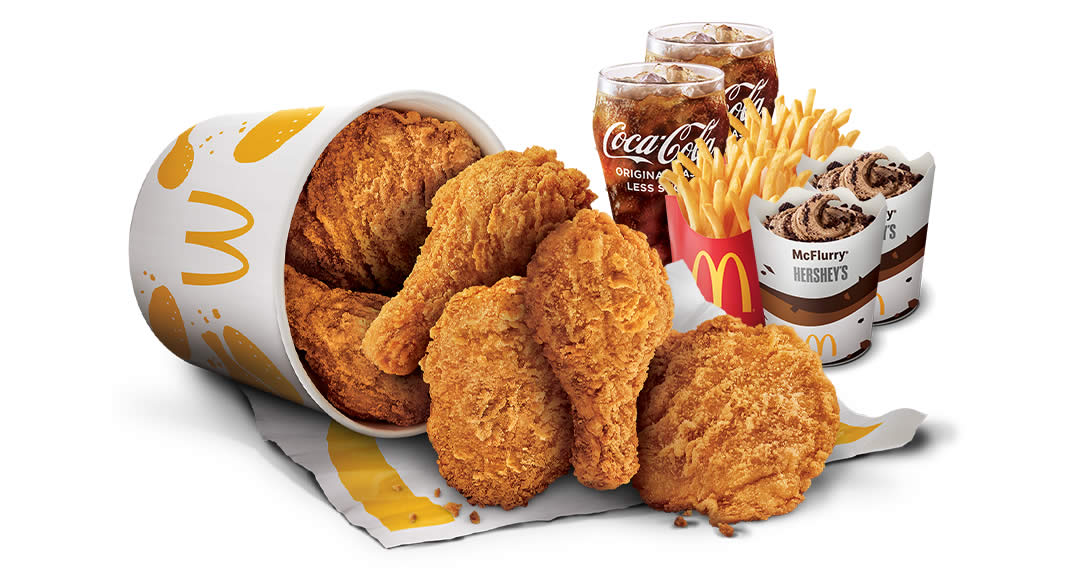 Featured image for McDonald's S'pore: 30% Off Chicken McCrispy 6pc Value Bundle in-stores and via McDelivery from 8 - 11 Nov 2021