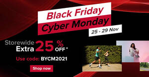 Featured image for New Balance: Extra 25% off storewide, bundle deals of $79 & $149 and more till 29 Nov 2021
