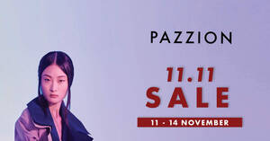 Featured image for PAZZION to offer up to 15% off on a vast selection of shoes in-stores from 11 – 14 Nov 2021