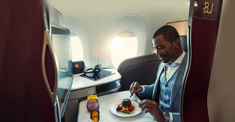 Featured image for Qatar Airways Premium Double Qmiles Promo for Business and First Class tickets till 26 Nov 2021