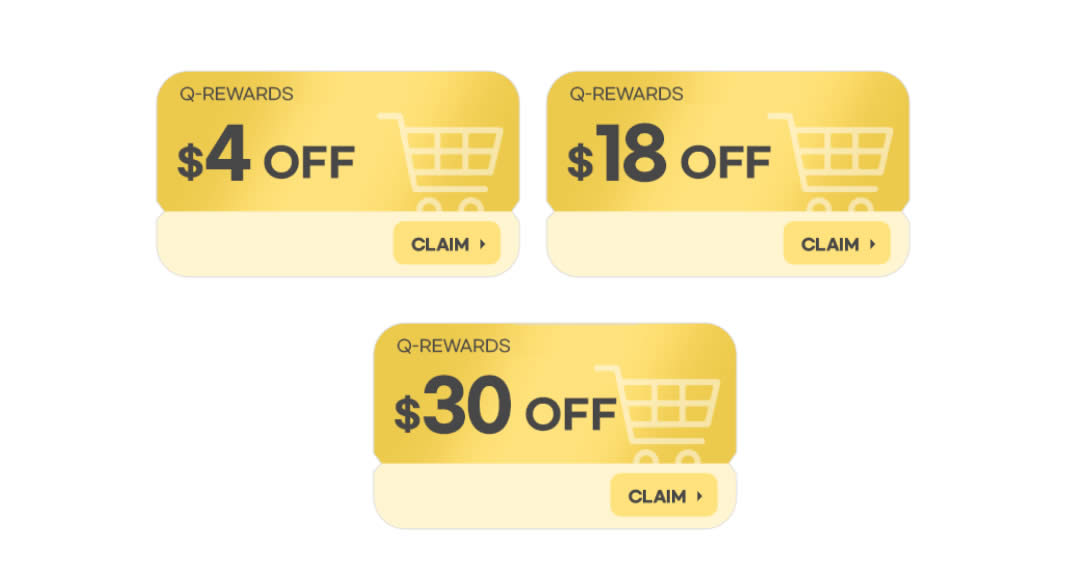 Featured image for Qoo10: Cyber Monday - grab $4, $18 & $30 cart coupons till 30 Nov 2021
