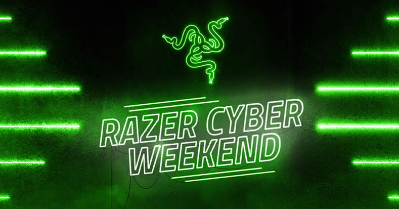 Featured image for Razer Cyber Weekend Specials: Up to 50% Off + free exclusive Razer gift with orders over S$199 till 29 Nov 2021