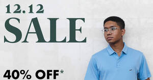 Featured image for Crocodile’s 12.12 year-end sale offers up to 40% off till 12 Dec 2021
