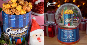 Featured image for Garrett Popcorn: Spend $14 and add a Petite Tin of any Signature Recipe for only $7 (From 1 Dec 2021)