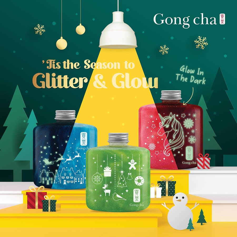 Gong Cha S pore Enjoy 1 for 1 on Gong Cha s seasonal glitter