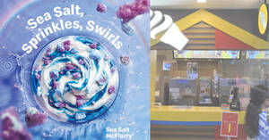 Featured image for McDonald’s Dessert Kiosks now selling new Sea Salt McFlurry® from 2 Dec 2021, also available via McDelivery