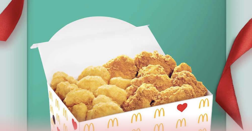 Featured image for McDonald's S'pore: 20% OFF Happy Sharing Box® A on 22 December 2021
