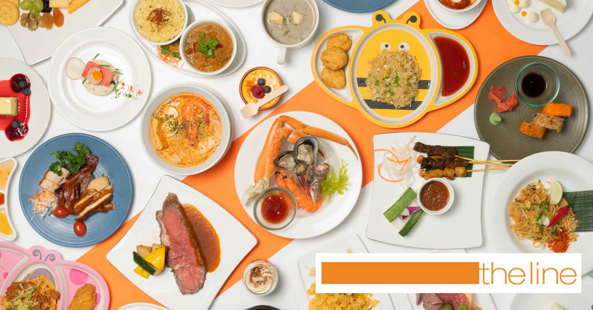 Featured image for The Line at Shangri-La Hotel: 50% off 2nd diner Weekday A La Carte Buffet Lunch and Dinner from 3 - 20 Jan 2022