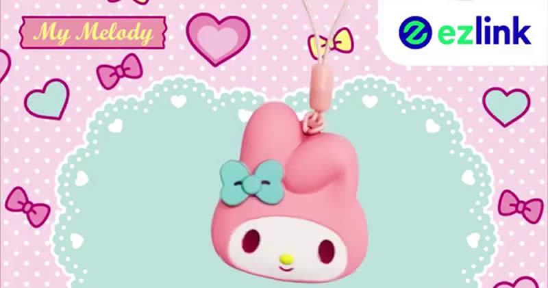 Featured image for EZ-Link releasing new My Melody EZ-Link charm from 25 Jan 2022