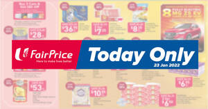 Featured image for (EXPIRED) FairPrice 1-Day 23 Jan Deals: Golden Chef, Fortune, Milo, Pokka, Ribena & more