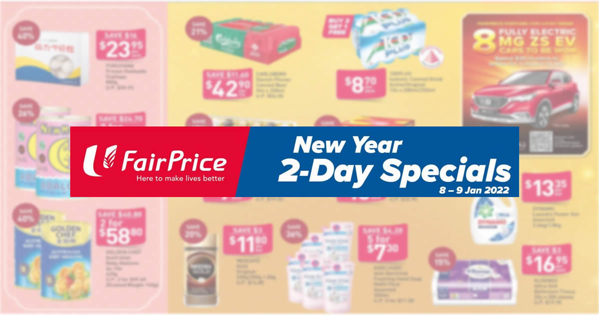 Featured image for FairPrice 2-Days 8 - 9 Jan Deals: 49% off FERRERO Collection, 26% off NEW MOON New Zealand Abalone & more