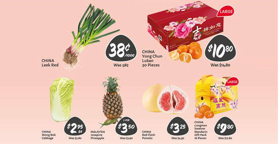 Giant Two-Days 27 – 28 Jan Deals: Fruits, Cooking Essentials, Scott, Pursoft, Mame Lemon and more