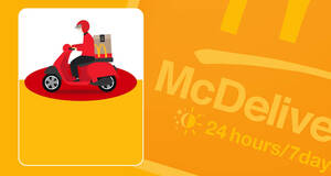 Featured image for McDelivery S’pore: Get free delivery with this promo code valid till 12 Jan 2022, 3 – 5pm daily