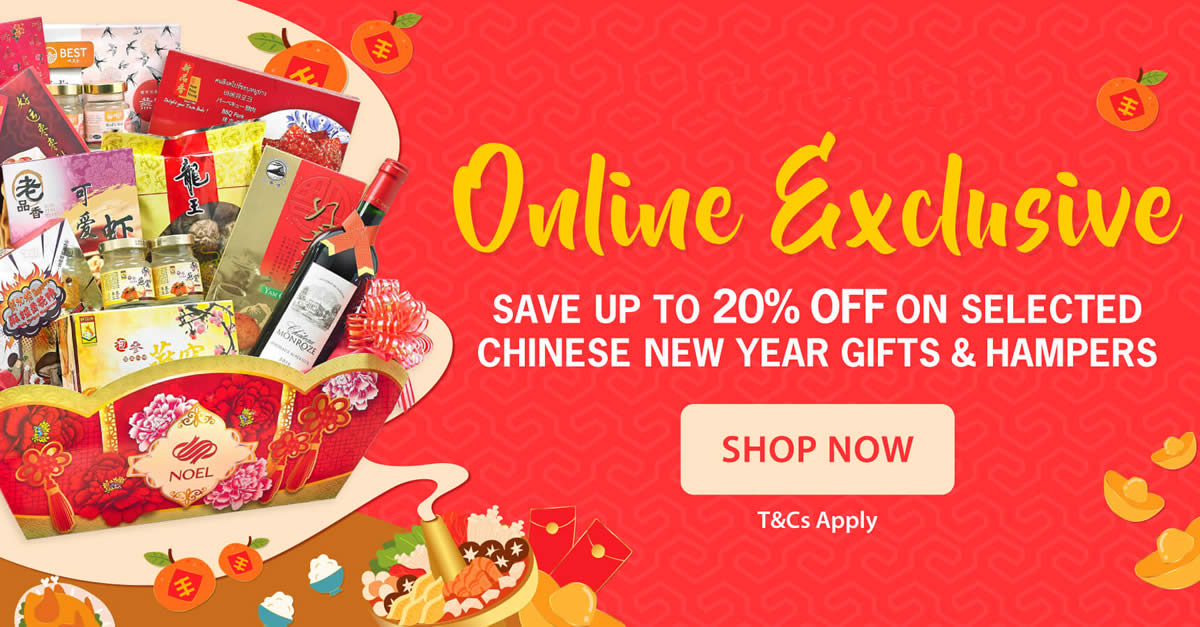 Featured image for Noel Gifts: Save Up to 20% Off on Selected Chinese New Year Gifts & Hampers (From 19 Jan 2022)