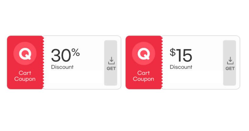 Featured image for Qoo10: Grab free 30% and $15 cart coupons on 1 Jan 2022
