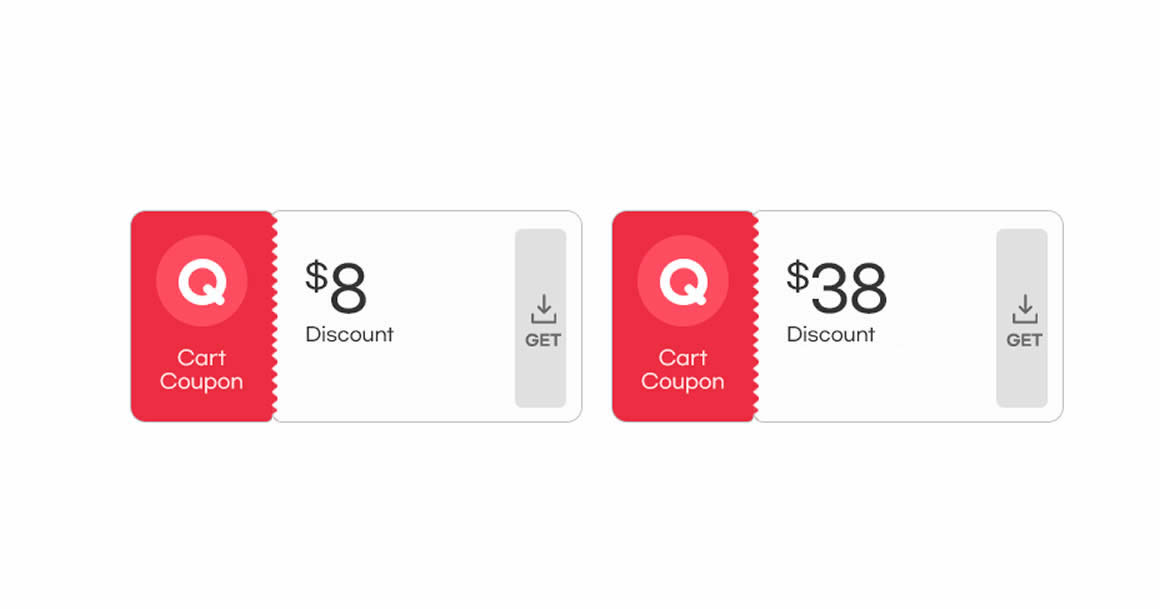 Featured image for Qoo10: Grab free $8 and $38 cart coupons till 12 Jan 2022