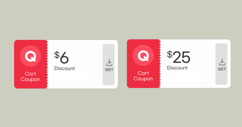 Featured image for Qoo10: Grab free $6 and $25 cart coupons till 15 Jan 2022