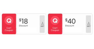 Featured image for Qoo10: Grab free $18 and $40 cart coupons till 24 Jan 2022