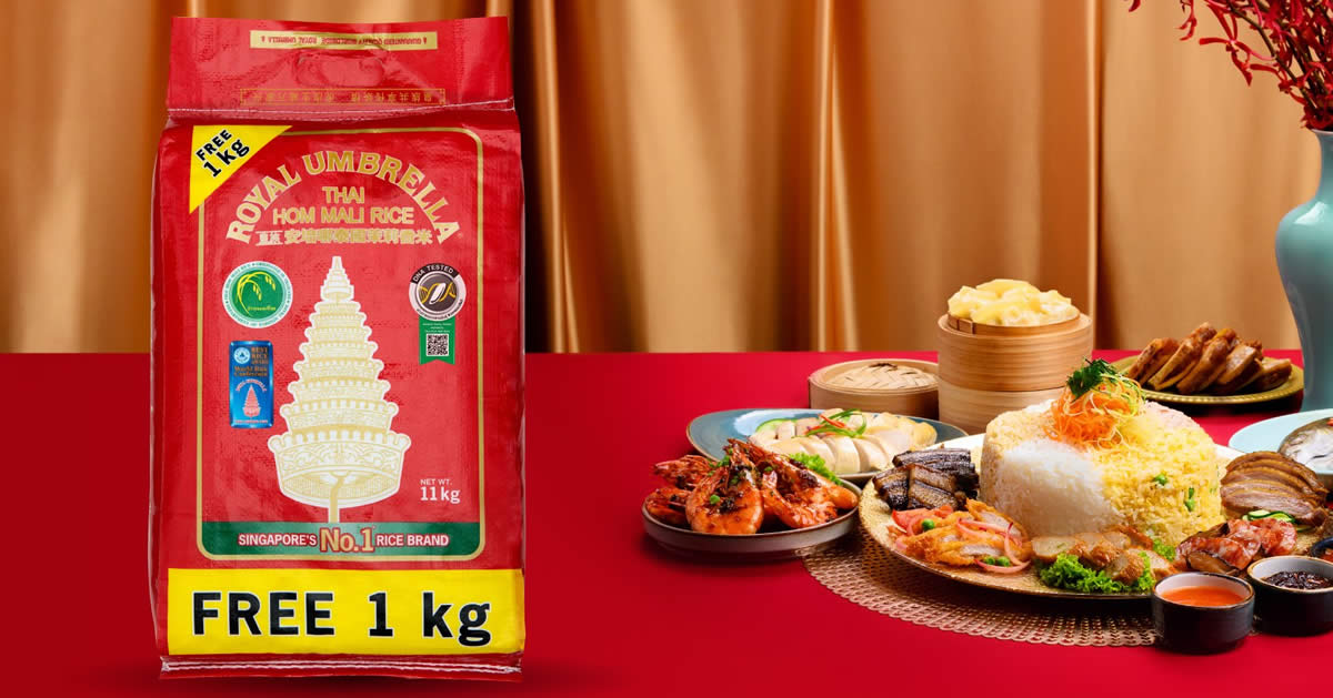Featured image for Royal Umbrella: Get a promotional pack of 11kg (10kg + FREE 1kg!) at $29.35 (Usual Price $32.80) (From 7 Jan 2022)