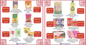 Featured image for Sheng Siong 3-Days 24 – 26 Jan Deals: Happy Family South Africa Baby Abalone, Softess, Heritage Farm, Tasty Bites & more
