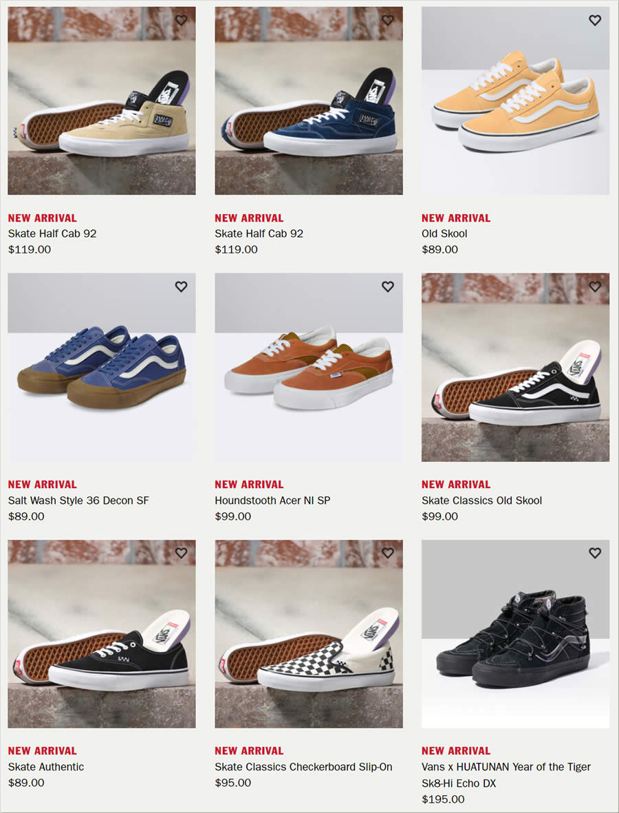 Vans store sg online