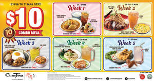 Featured image for Curry Times 10th Anniversary Celebration with $10 Combo Meals from 21 Feb – 31 Mar 2022