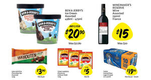Featured image for Giant: 2-for-$20.90 Ben & Jerry’s ice cream & more till 16 Feb 2022