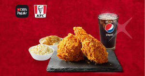 Featured image for (EXPIRED) KFC S’pore: $5 (usual $8.95) BBQ Crunch Meal when you pay via DBS PayLah! till 8 March 2022