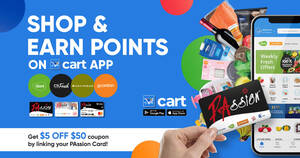 Featured image for CART x PAssioncard Launch – $5 OFF $50 Exclusive Coupon + WELCOME COUPONS