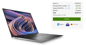 Featured image for Dell S’pore: Save S$211.96 on the New XPS 15 Laptop with the latest promo + code till 5 May 2022