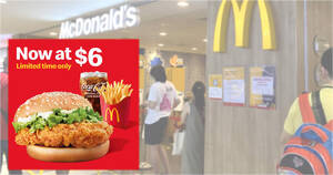 Featured image for McDonald’s McSpicy® Extra Value Meal™ is now going for just S$6 (U.P. S$7.30) from Apr. 21, 2022