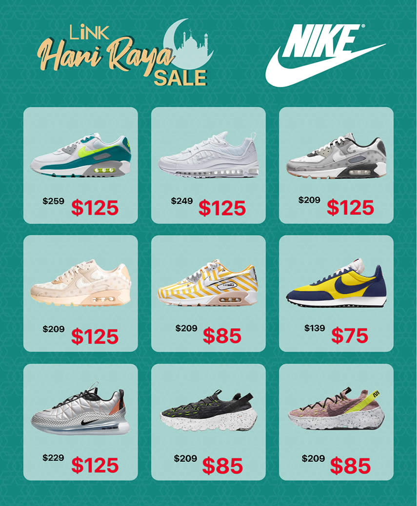 Nike shoes promotion singapore on sale