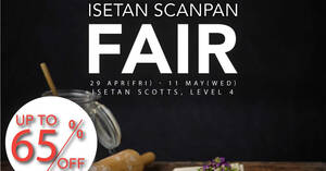 Featured image for (EXPIRED) Scanpan Denmark Isetan Scanpan Fair from 29 Apr – 11 May 2022