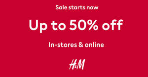 Featured image for H&M S’pore sale now on from 25 May 2022