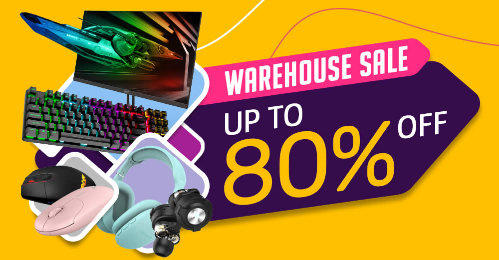 Featured image for Leapfrog Warehouse Sale up to 80% off Armaggeddon, SonicGear, Alcatroz, Elysium and Audiobox on 28 May 2022